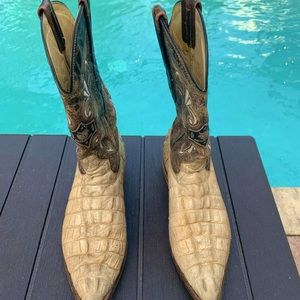 Rancho Semental Caiman Cowboy Boots